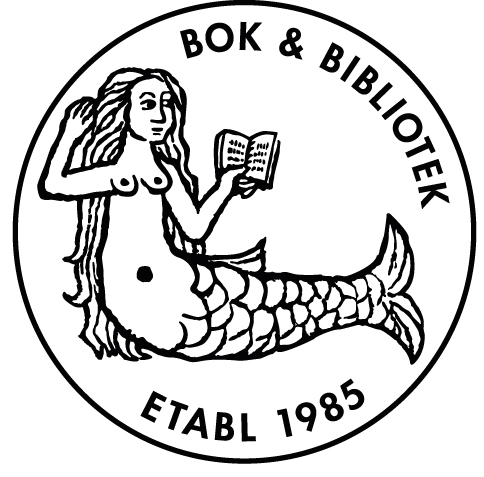 bokmässans logga på en sjöjungfru