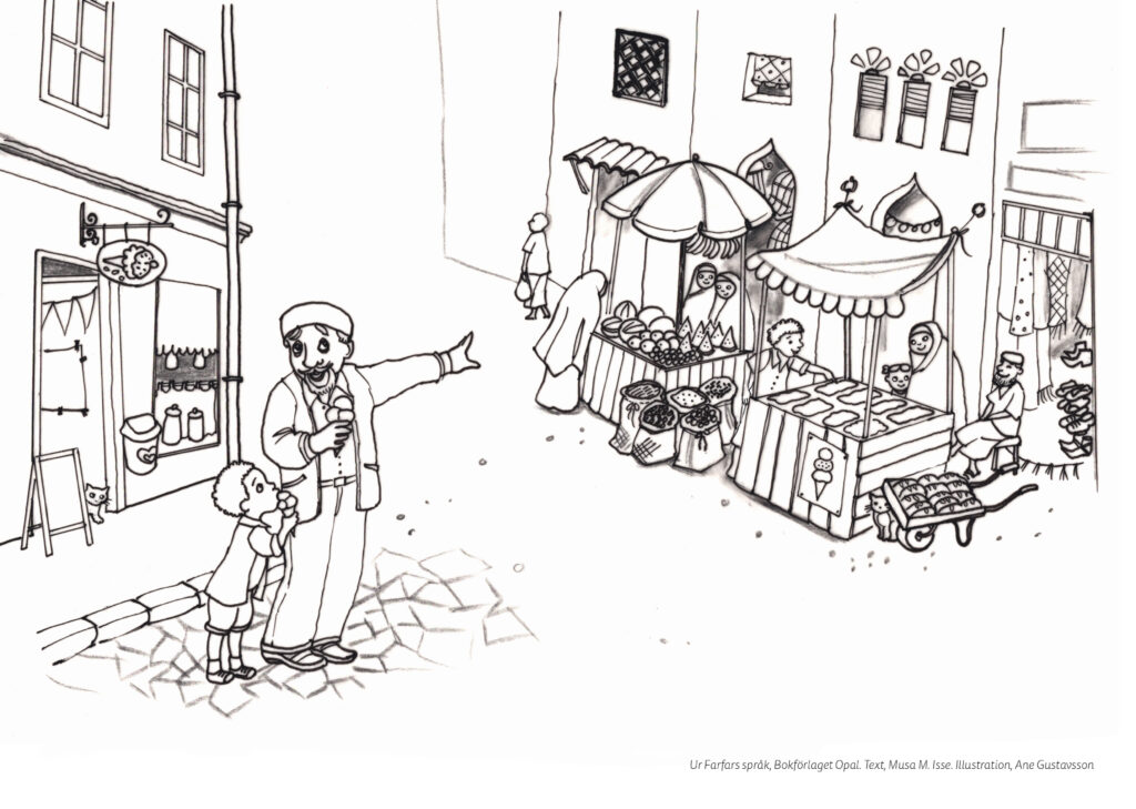 pysselbild farfars språk